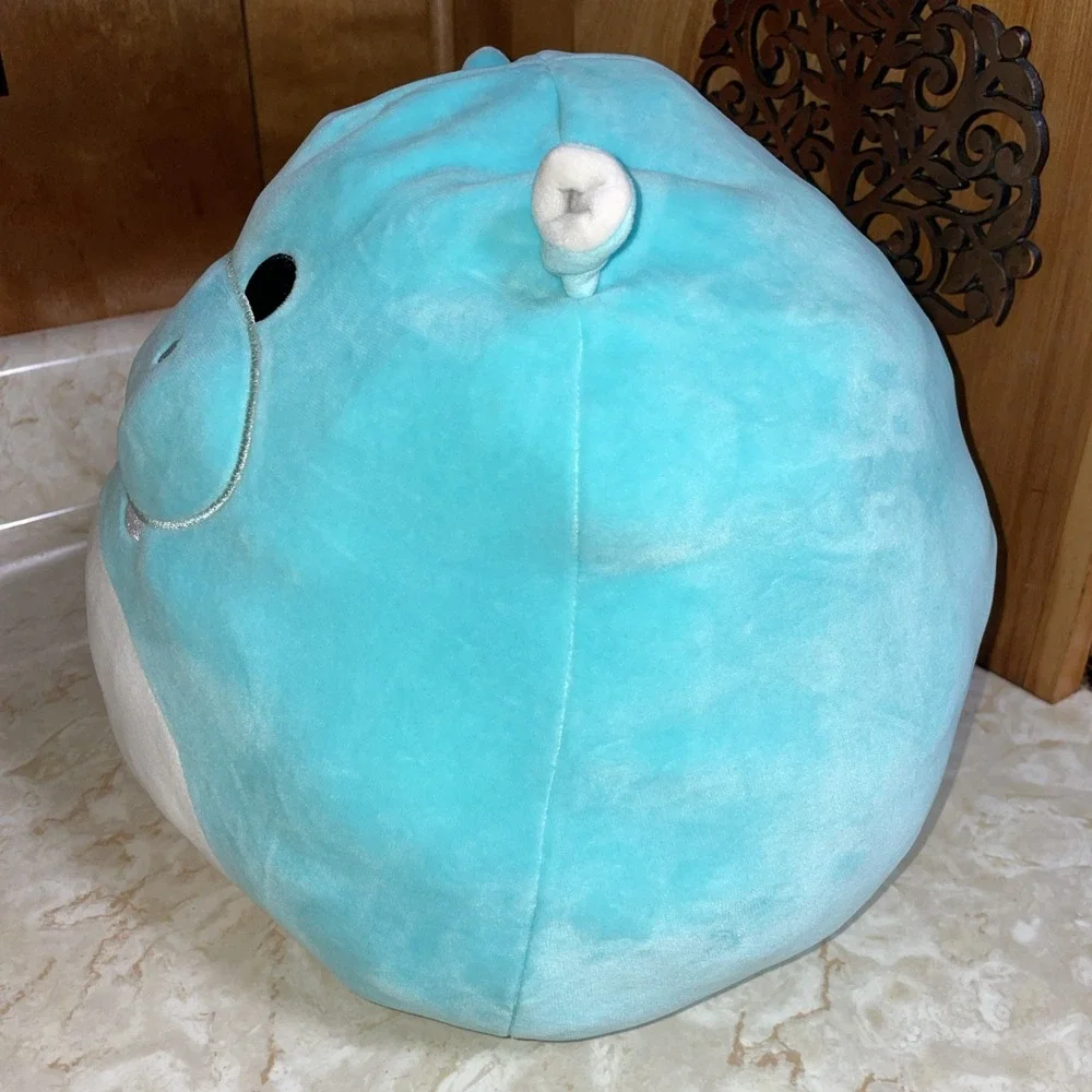 Squishmallow Flip A Mallows Green Frog Hippo Plush Reversible‎